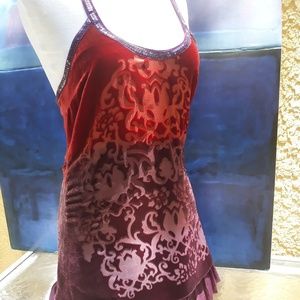 Free People stunning boho goddess racerback tank